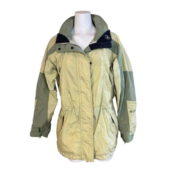 Columbia Coat Jacket Full Zip Hood Insulated Interchangeable Core Shell Womens M - Picture 1 of 15